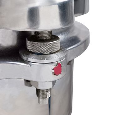 Scala de ajustare a distanței dintre râșnițe